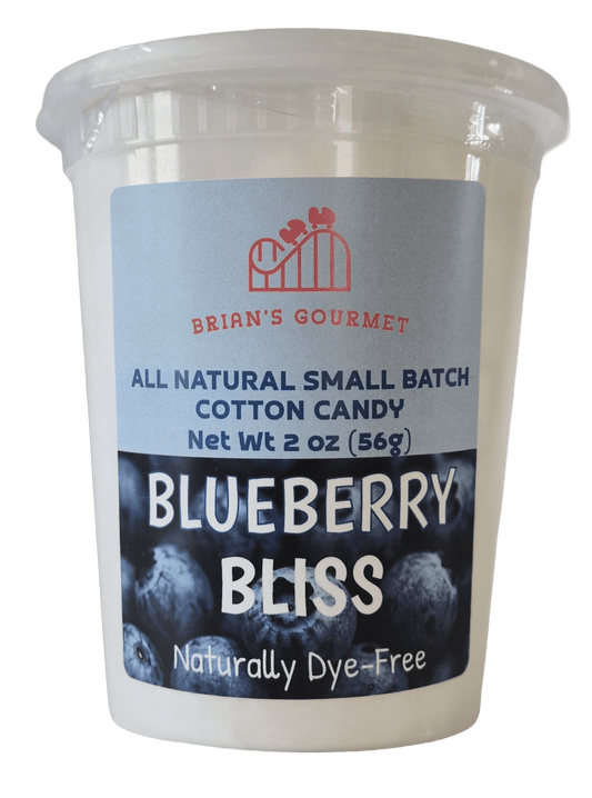 Blueberry Bliss - All Natural & Dye-Free Cotton Candy - Brian's Gourmet
