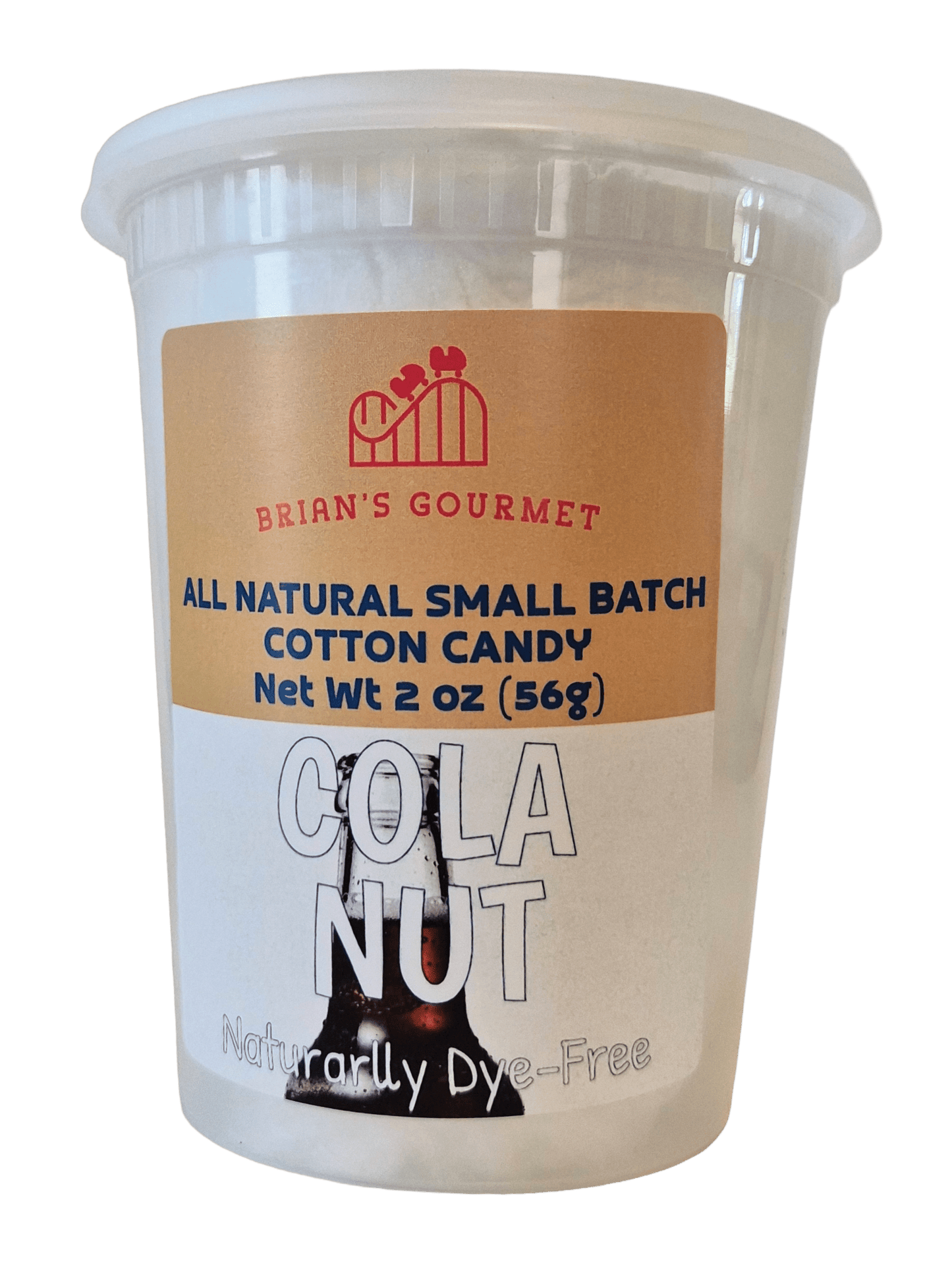 Cola Nut - All Natural & Dye-Free Cotton Candy - Brian's Gourmet