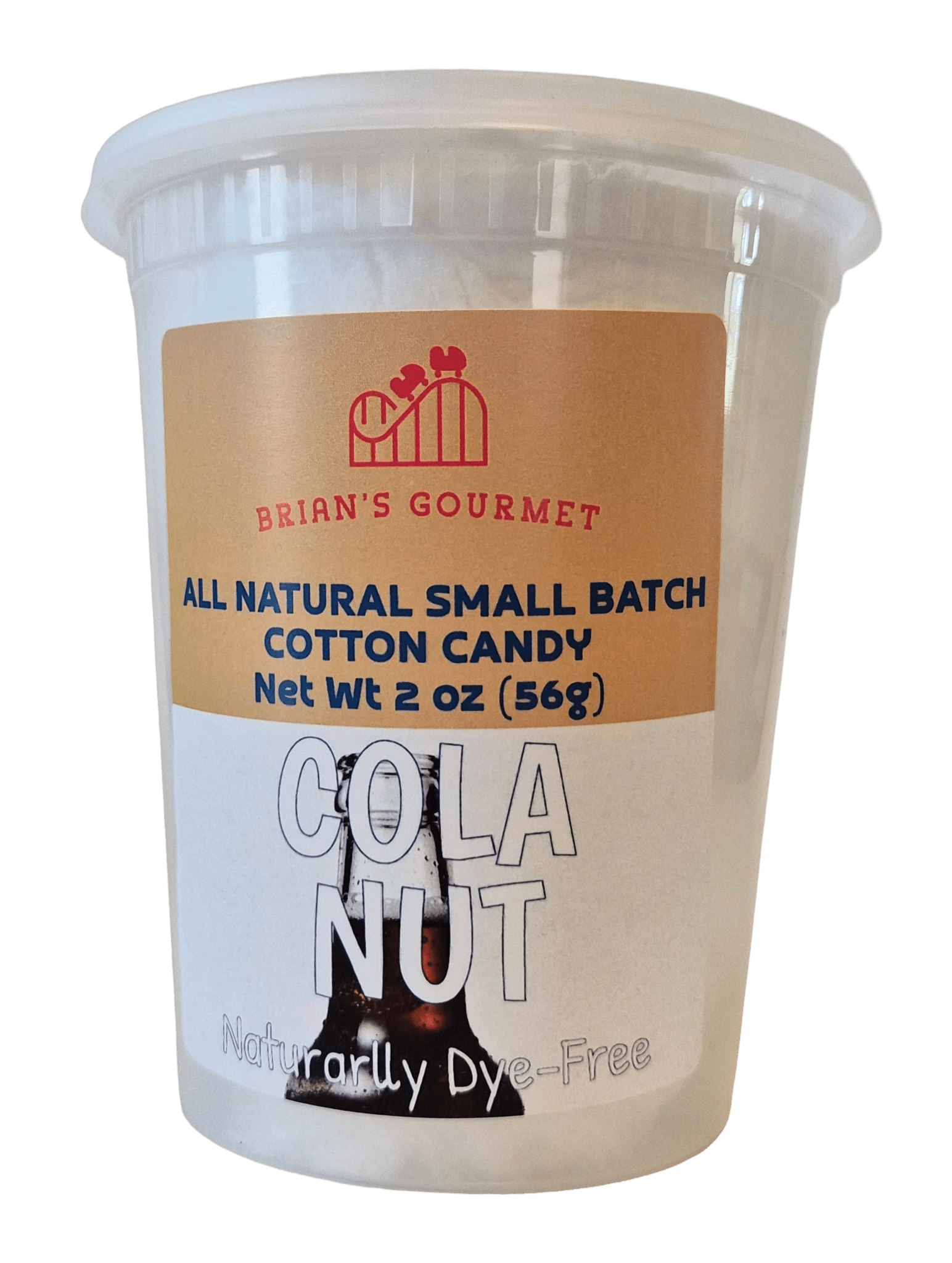 Cola Nut - All Natural & Dye-Free Cotton Candy - Brian's Gourmet