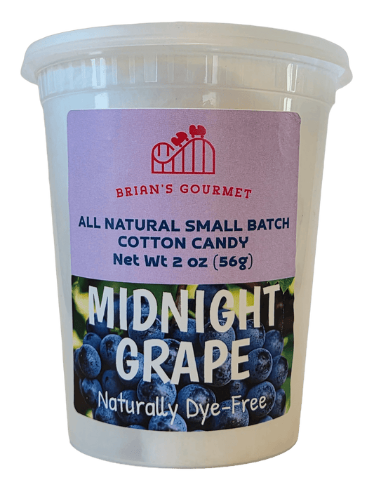 Midnight Grape - All Natural & Dye-Free Cotton Candy - Brian's Gourmet