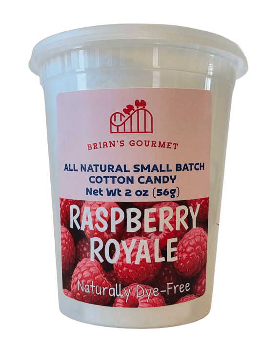 Raspberry Royale - All Natural & Dye-Free Cotton Candy - Brian's Gourmet