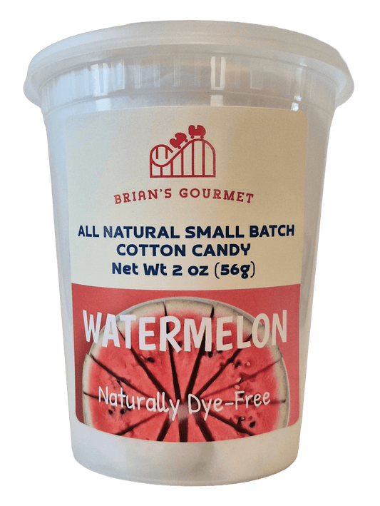 Watermelon - All Natural & Dye-Free Cotton Candy - Brian's Gourmet